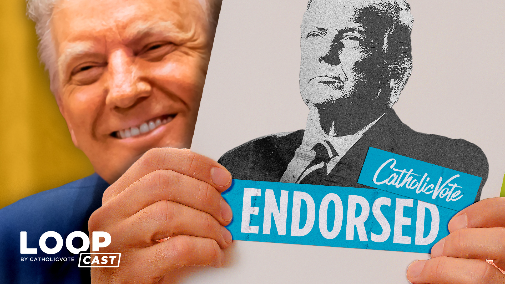 CatholicVote Endorses Trump, Chaos Ensues. Texas and Biden Standoff, and Human Rights Aren’t Real