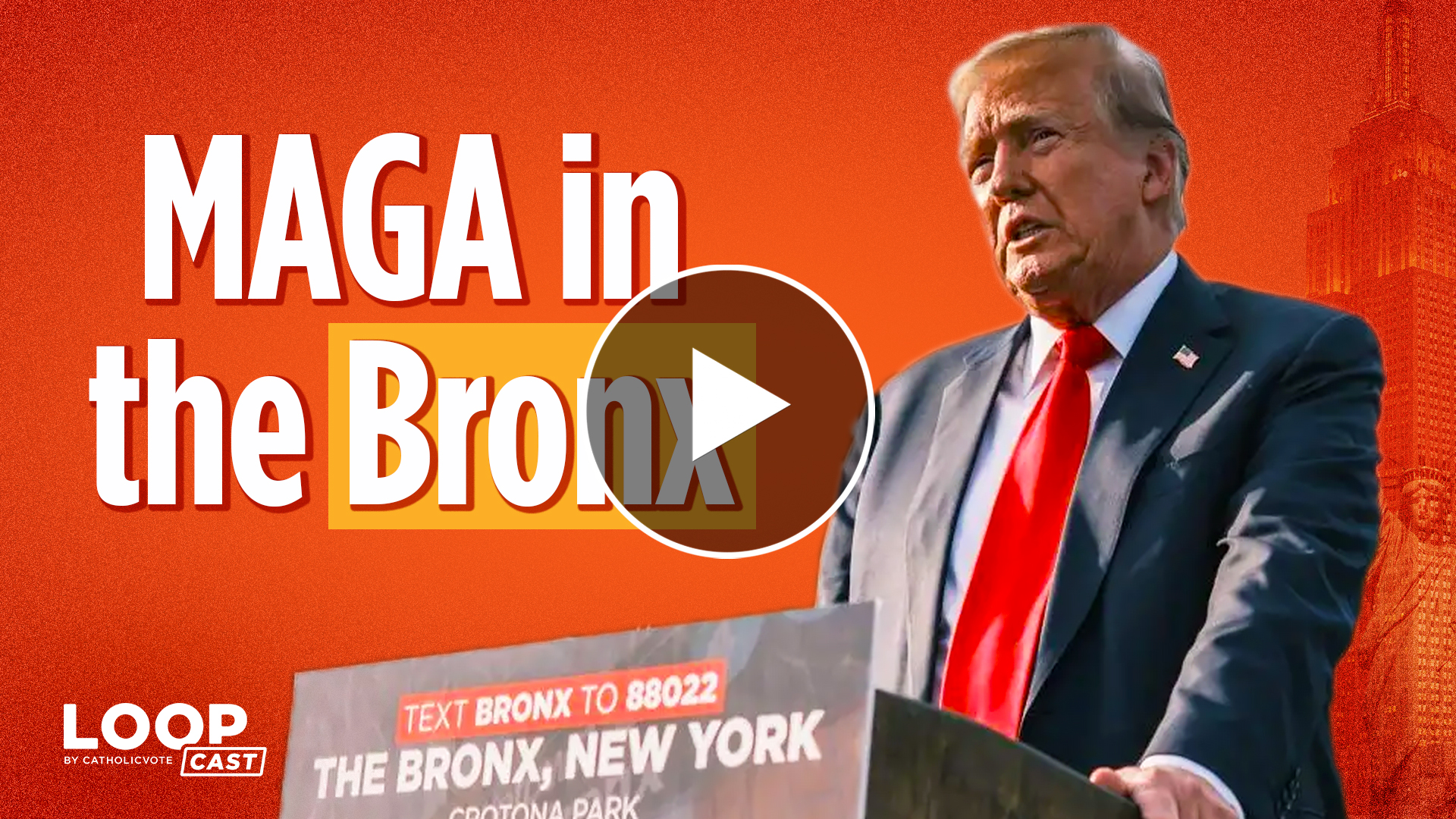 Trump In The Bronx, Carlo Acutis 2nd Miracle Approved, And Another Flag Controversy