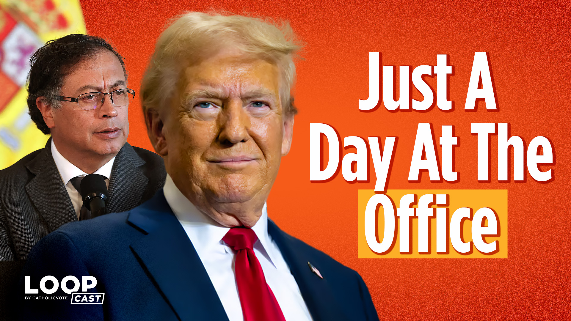 Trump Torches Colombia Over Deportation, JD Vance Faces The Nation, And Bishop Barron On Walls